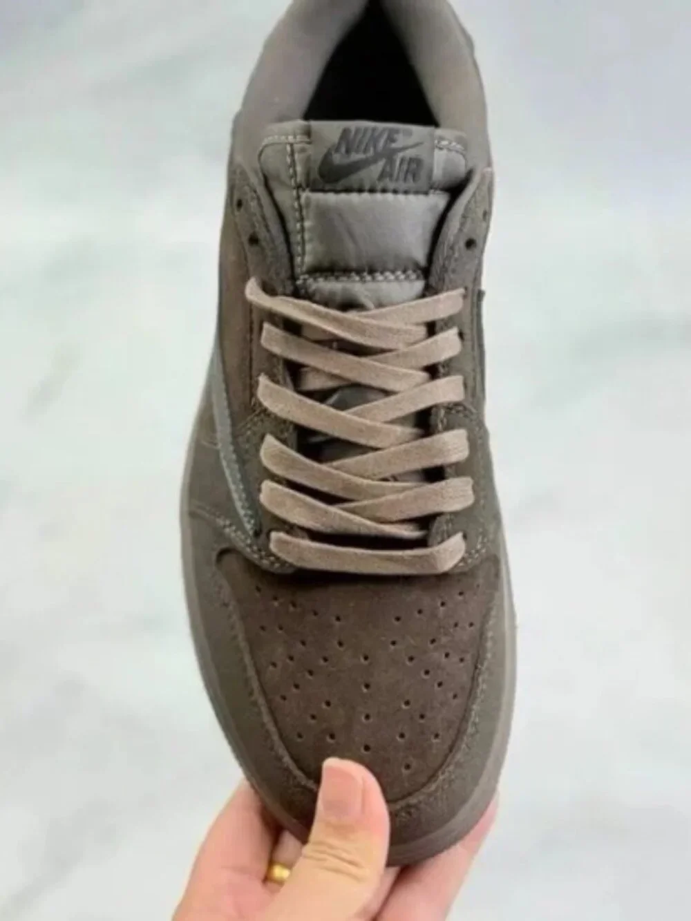 Travis Scott x Air Jordan 1 Low 'Velvet Brown'